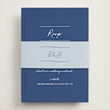 "strazzate" - RSVP Online Enclosure Cards in Santorini by chocomocacino - Assembled with Belly Band