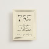"Modern Love" - RSVP Online Enclosure Cards in Champagne by Helena Vitto - Front
