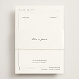 "Tuscany" - RSVP Online Enclosure Cards in Ink by Blustery August - Assembled with Belly Band