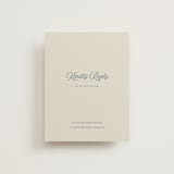 "Ritzy" - RSVP Online Enclosure Cards in French Blue by Nicoletta Savod - Front