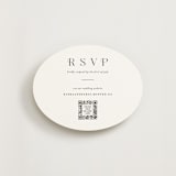 "Embellished Note" - RSVP Online Enclosure Cards in Tuxedo by tuldok - Front