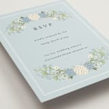 "Wedgewood" - RSVP Online Enclosure Cards in Cerulean by Susan Moyal - Detail