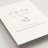 "Close to my Heart" - RSVP Online Enclosure Cards in Twilight Whisper by Design Lotus - Detail