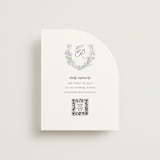 "Hydrangea" - RSVP Online Enclosure Cards in Toscana by Claudia Orengo - Front