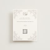 "vintage flourishes" - RSVP Online Enclosure Cards in Natural by BR Designs - Front