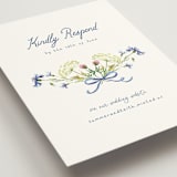 "Wildflower Romance" - RSVP Online Enclosure Cards in Ivory by frau brandt - Detail