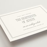 "ris al’amande" - RSVP Online Enclosure Cards in Sugar by chocomocacino - Detail