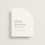 "Clarity" - RSVP Online Enclosure Cards in Diamond by Heather Cairl - Front