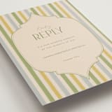 "The Gallery" - RSVP Online Enclosure Cards in Summer Citrus by Vera Lim - Detail