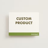 "Landscape" - RSVP Online Enclosure Cards in Charcoal by Minted - Front