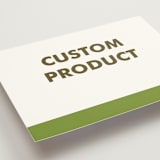 "Landscape" - RSVP Online Enclosure Cards in Charcoal by Minted - Detail