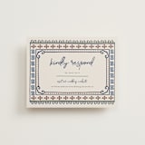 "Vase" - RSVP Online Enclosure Cards in Neptune by Kelly Watkins - Front