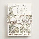 "Disney's Mickey Mouse Tropical Frame" - RSVP Online Enclosure Cards in Earth by Shiny Penny Studio - Assembled with Belly Band
