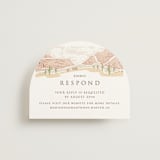 "Westward" - RSVP Online Enclosure Cards in Red Rock by Paper Sun Studio - Front