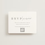 "Sector" - RSVP Online Enclosure Cards in Snow by Kaydi Bishop - Front