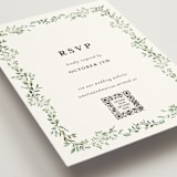 "Monogramed Arch" - RSVP Online Enclosure Cards in Mojito by Susan Moyal - Detail