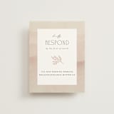 "desert dream" - RSVP Online Enclosure Cards in Sand by Maja Cunningham - Front