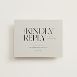 "Carino" - RSVP Online Enclosure Cards in Brise by Pati Cascino - Front