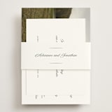 "Together Always" - RSVP Online Enclosure Cards in Chiffon by Eric Clegg - Assembled with Belly Band