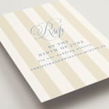 "Patterned florals" - RSVP Online Enclosure Cards in Powder by Creo Study - Detail