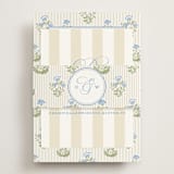 "Patterned florals" - RSVP Online Enclosure Cards in Powder by Creo Study - Assembled with Belly Band