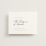 "gregada" - RSVP Online Enclosure Cards in Salt by chocomocacino - Front