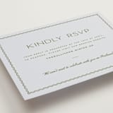"callum" - RSVP Online Enclosure Cards in Lavender by Ellen Schlegelmilch - Detail