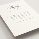 "Marenza" - RSVP Online Enclosure Cards in Bluebell by Jessica Williams - Detail