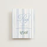 "Coastal crest" - RSVP Online Enclosure Cards in Ocean by Creo Study - Front