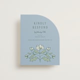 "Botanical" - RSVP Online Enclosure Cards in Garden by Kelly Watkins - Front