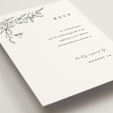 "Floral Cascade" - RSVP Online Enclosure Cards in Alpine by Pixel and Hank - Detail