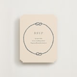 "nautical nuptials" - RSVP Online Enclosure Cards in Sea Breeze by Rebecca Durflinger - Front