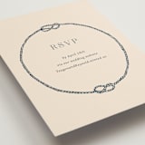 "nautical nuptials" - RSVP Online Enclosure Cards in Sea Breeze by Rebecca Durflinger - Detail