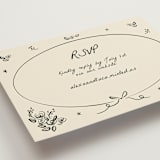 "Roses" - RSVP Online Enclosure Cards in Vanilla by Ani Somi - Detail