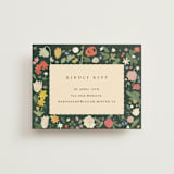 "all the flowers of the world" - RSVP Online Enclosure Cards in Garden by Sumak Studio - Front