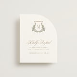 "Arbour" - RSVP Online Enclosure Cards in Lake by Leah Bisch - Front