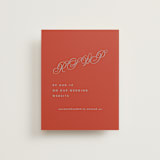 "Vivid" - RSVP Online Enclosure Cards in Sky by Kelly Watkins - Front