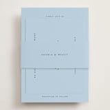 "Tarte Tatin" - RSVP Online Enclosure Cards in Sky by Blustery August - Assembled with Belly Band