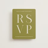 "Lavender Dreams" - RSVP Online Enclosure Cards in Lilac Dreams by Design Lotus - Front