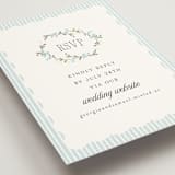 "Trailing Garden" - RSVP Online Enclosure Cards in Buttermint by Laura Hankins - Detail