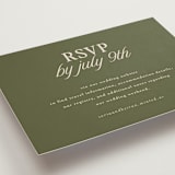 "Soria" - RSVP Online Enclosure Cards in Meadow by Melanie Kosuge - Detail