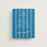 "The Emma" - RSVP Online Enclosure Cards in Cerulean by Kristie Kern - Front