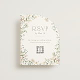 "Avery" - RSVP Online Enclosure Cards in Lemongrass by Jennifer Wick - Front