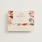 "Giardino" - RSVP Online Enclosure Cards in Saffron by Vera Lim - Front