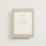 "English Garden" - RSVP Online Enclosure Cards in Daffodil by Lindsay Megahed - Front