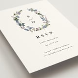 "Lilac Bloom" - RSVP Online Enclosure Cards in Lavender by Susan Moyal - Detail