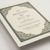 "century" - RSVP Online Enclosure Cards in Robin's Egg by Jen Owens - Detail