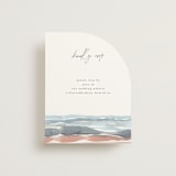 "waves" - RSVP Online Enclosure Cards in Beachy by Pixel and Hank - Front