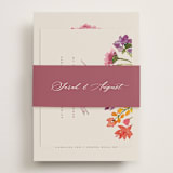 "Crest Fall" - RSVP Online Enclosure Cards in Autumn by Pink House Press - Assembled with Belly Band