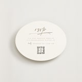 "Full Photo" - RSVP Online Enclosure Cards in Chiffon by Orasie - Front